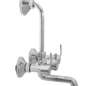Step Series – Wall Mixer with S.S Bend